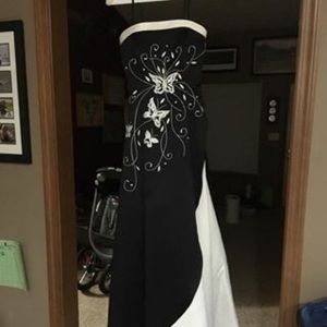 Morgan and Co. Butterfly Prom Dress